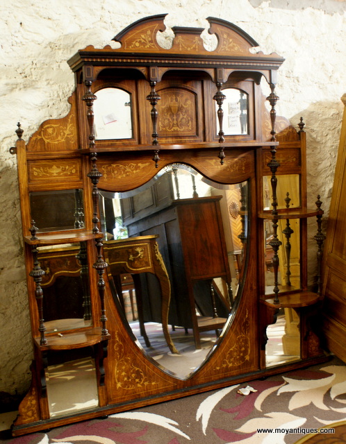 Overmantle - Moy Antiques