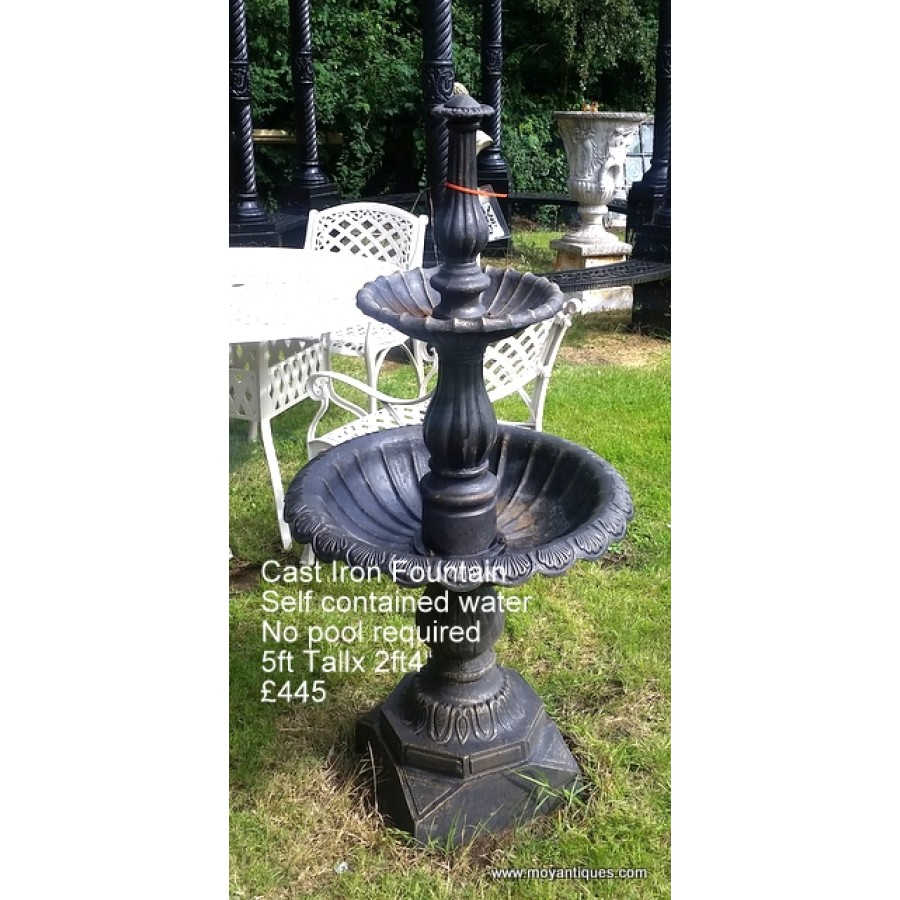 Cast Iron Fountain Out Of Stock