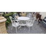 Colebrookedale Style Table & Chairs OldWhite