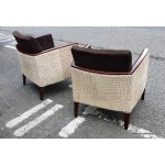 Pair Art Deco Style Chairs SOLD