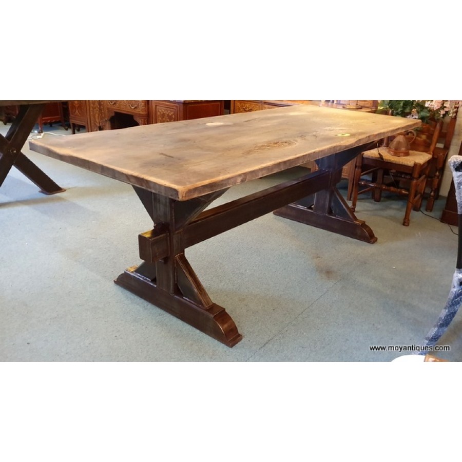 English Oak- Blacksmith quality Table