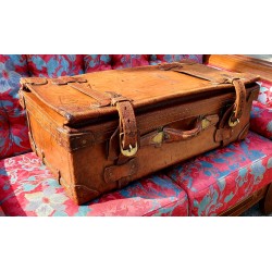 Vintage Car Suitcase