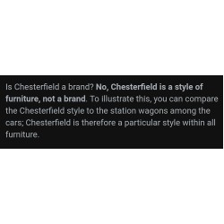 Chesterfield Google