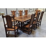 Oak Refectory Table & Chairs