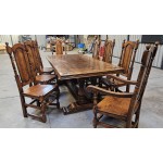 Oak Refectory Table & Chairs
