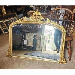 Victorian Giltwood Overmantle