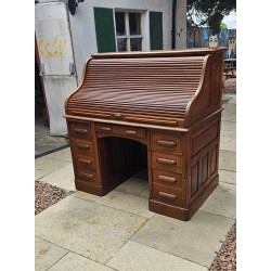 Roll Top Desk Belfast Maker 20thC.