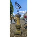 Sundial Armiliary on Plinth
