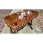 Console Games Table Walnut