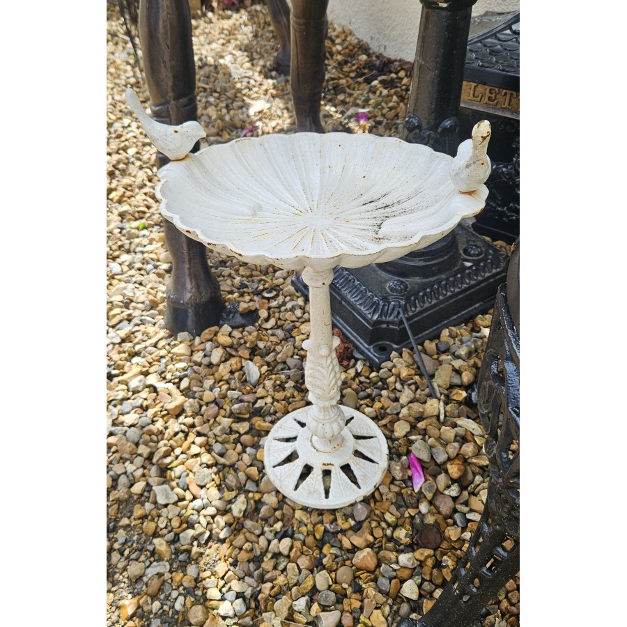 Small Cast Iron Bird Bath