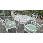 Cast Table and 4 chairs
