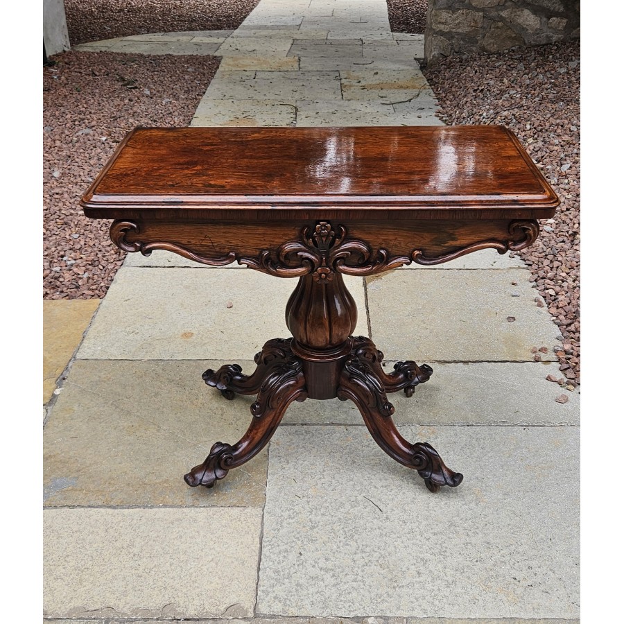 Rosewood console / Games Table 