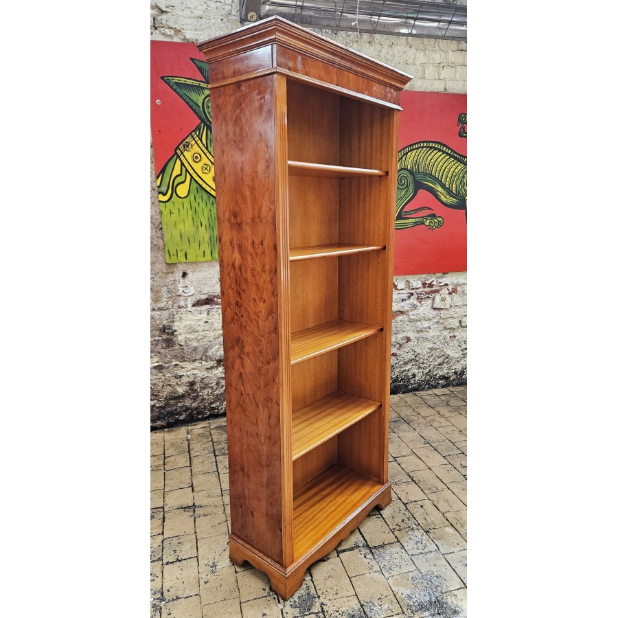 Open Bookcase Walnut