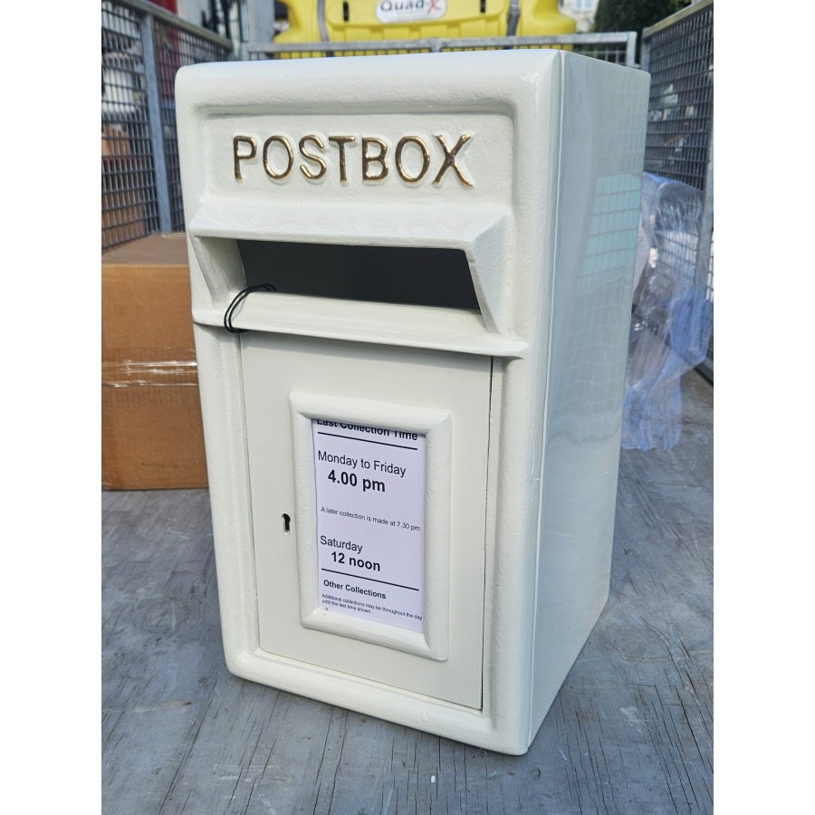 Post Box New Style White