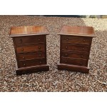 Pair Bedside Cabs 20th C.
