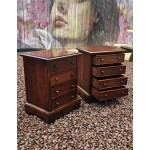 Pair Bedside Cabs 20th C.