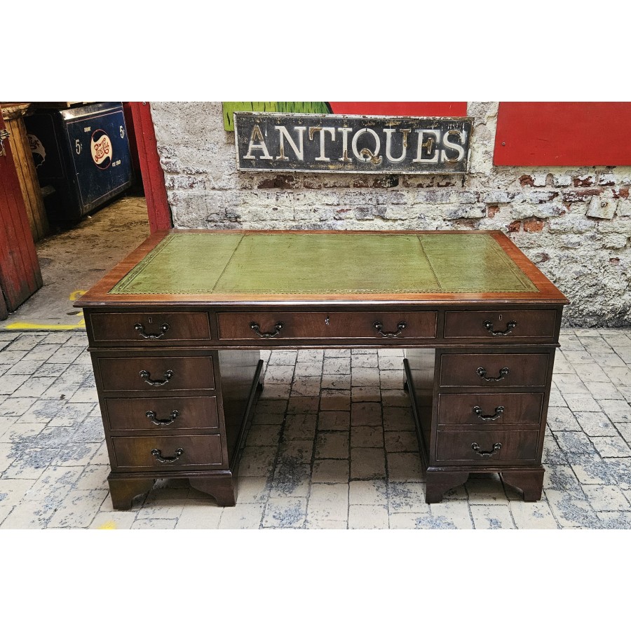 Desk 5ft with leather top
