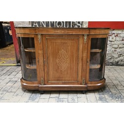 Walnut Victorian Credenza 
