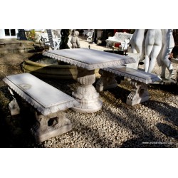Stone Table & Benchs