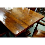 Refectory Table & 6 Chairs Oak SOLD