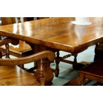 Refectory Table & 6 Chairs Oak SOLD