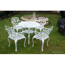 Cast Iron Alloy Tables Chairs N, Cast Iron Garden Chairs Ireland