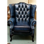Chesterfield Blue 2 seater