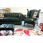Chesterfield Sofa Antique Green