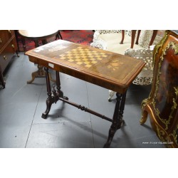 Chess Table Antique