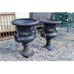 Pair Antique Urns With Handles SOLD