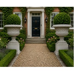 Weave Style Urns on Plinth
