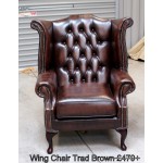 Chesterfield Queen Ann Chairs CLICK HERE