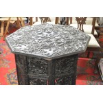 Bernese Carved Folding Table