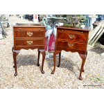 Pair Post Edwardian Bedside Cabs SOLD