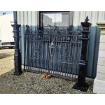 Cast Iron Gate Piers Heavy