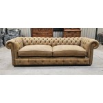 Chesterfield 4 seat Brunnel Tan