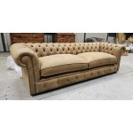 Chesterfield 4 seat Brunnel Tan