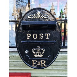 ER Post Box Oval
