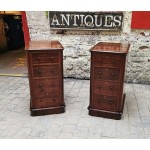 Pair Victorian Bedside Cabs NOW SOLD