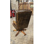 Bevan Funnell Swivel Leather Office Chair NOW SOLD