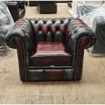 Chesterfield Patch Grey / Red