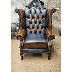 Chesterfield Patch Bronze/Blue