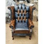 Chesterfield Patch Bronze/Blue