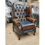 Chesterfield Patch Bronze/Blue