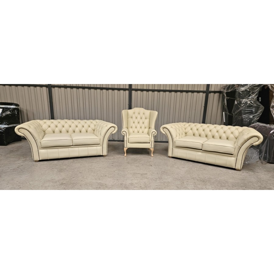 Chesterfield Sofa Beige Charlemont