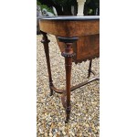 Burr Walnut Work Table