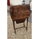 Burr Walnut Work Table