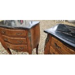 French Bedside Cabinet Pair