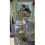 Italian Brass Clock Set SOLD