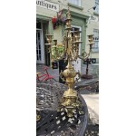 Italian Brass Clock Set SOLD